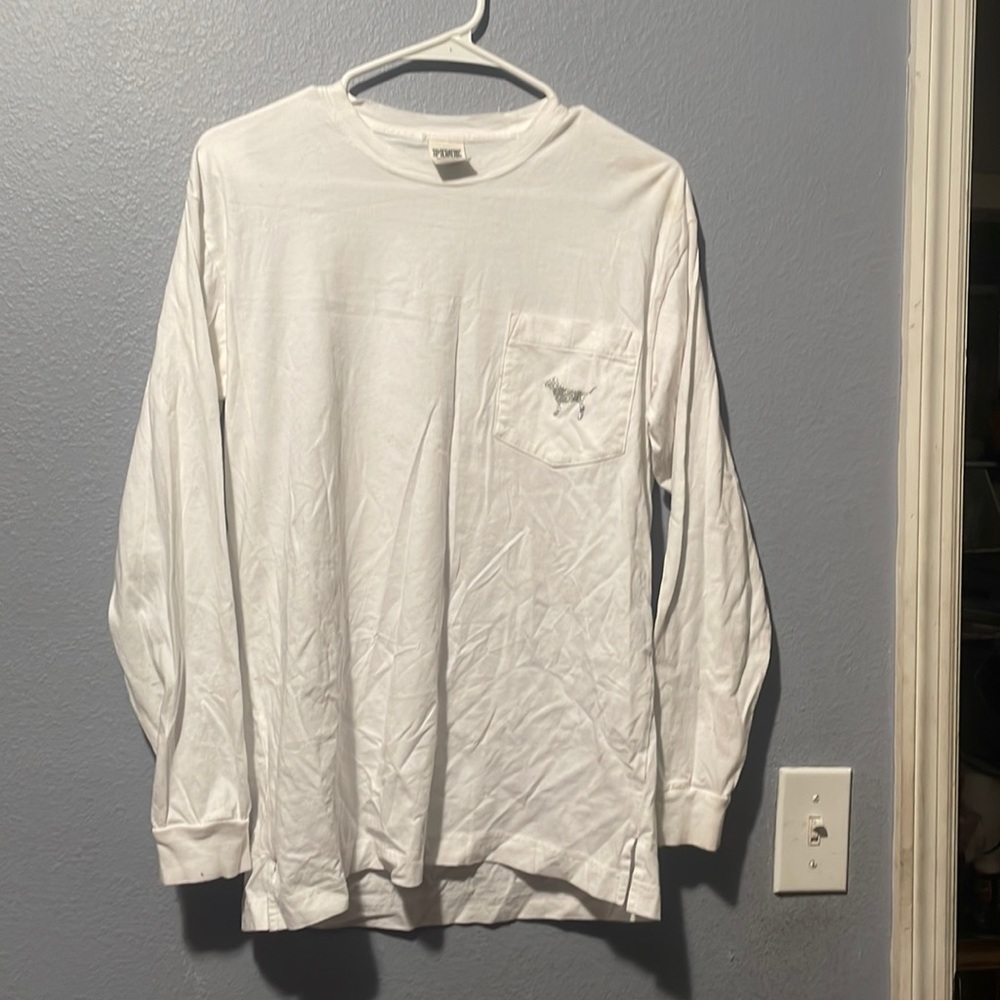 Pink Bling long sleeve shirt
